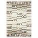 Brown 133.86 x 94.49 x 1.77 in Area Rug - Foundry Select Performance Ivory/Tan Rug Polypropylene | 133.86 H x 94.49 W x 1.77 D in | Wayfair