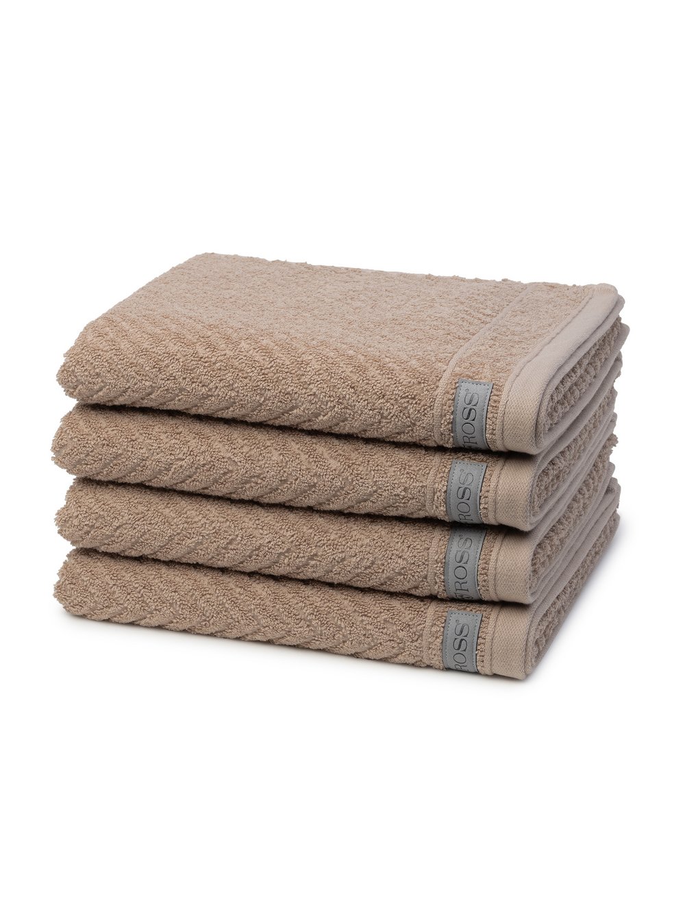 Ross Handtuchset 4-teilig Damen braun, ONE SIZE Image