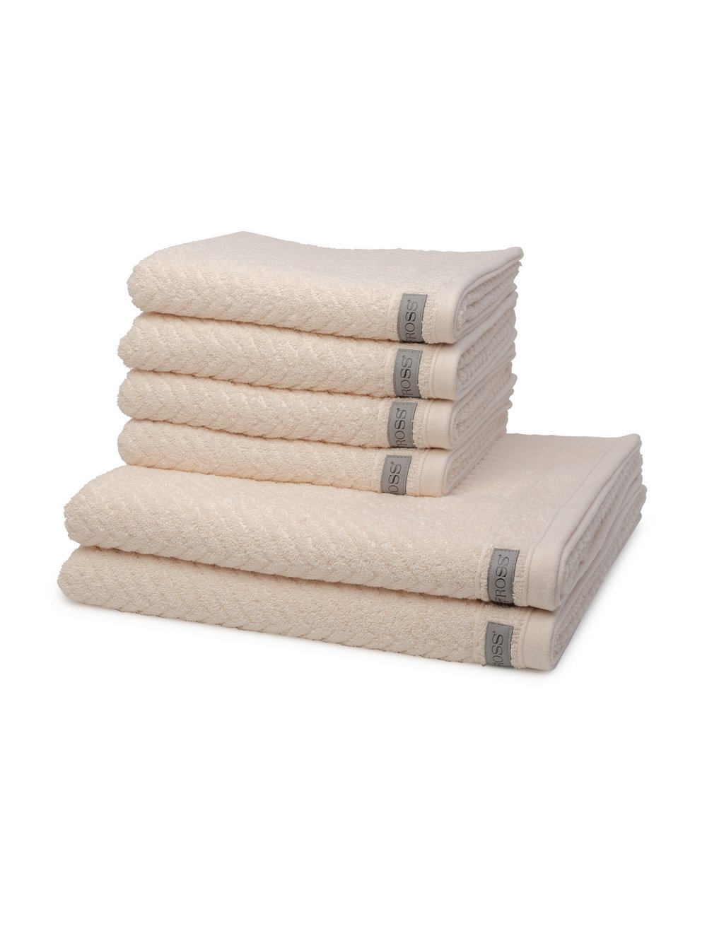 Ross Handtuchset 6-teilig Damen beige, ONE SIZE Image
