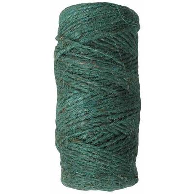 Gartenschnur grün 70 m x 2 mm aus weicher Jute