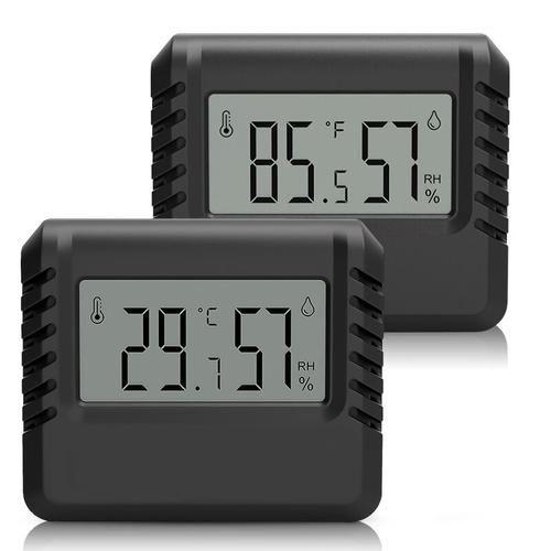 Thermometer Hygrometer 2er Set- Hygrometer, Innenthermometer, hohe Genauigkeit, Digitalthermometer