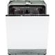 AEG FSE83837P Fully Integrated Standard Dishwasher - Black Control Panel - D Rated, Black