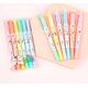 Double Sided Scented Kawaii Highlighters| Marker Pens | Set of 6 Cat Highlighters | Drawing| Journaling | Highlighting| Cute Crafts Japanese