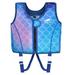 Gogokids Kids Swim Vest Toddler Flotation Life Jacket Boys Girls Swimwear Buoyancy Swimming Training Suit with Adjustable Crotch Straps Blue M(4-6Years/37-47lbs)