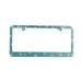 amousa License Plate Frame Ladies Shiny License Plate Frame Stainless Steel And Accessible License Plate Frame With Faceted Drilled