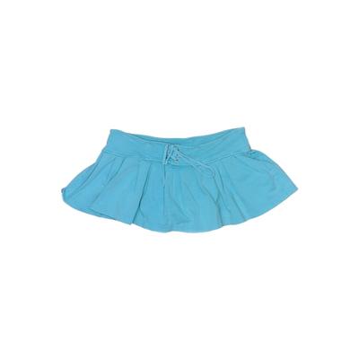 Miken Clothing Co. Skort: Blue Print Skirts & Dresses - Kids Girl's Size Small