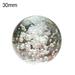 Yoone Transparent Bubbles Sphere Faux Crystal Glass Ball Home Office Ornament Decor