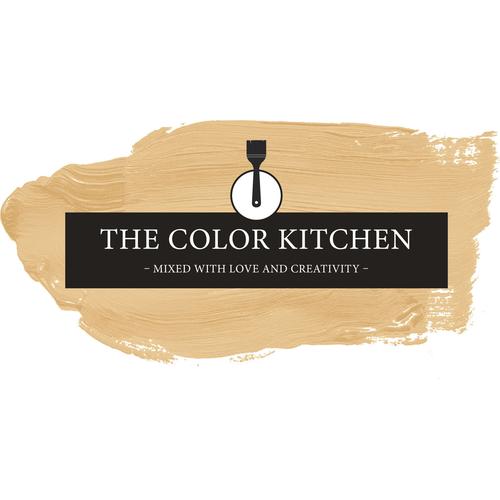 „A.S. CRÉATION Wand- und Deckenfarbe „“Seidenmatt Innenfarbe THE COLOR KITCHEN““ Farben für Wohnzimmer Schlafzimmer Flur Küche, versch. Orangetöne Gr. 5 l, orange (tck5006 happy honey) Wandfarbe bunt“