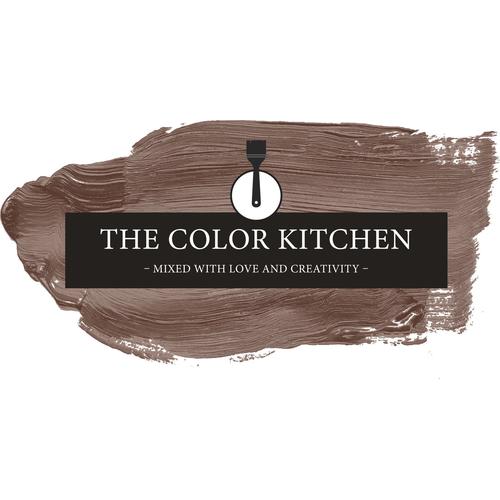 „A.S. CRÉATION Wand- und Deckenfarbe „“Seidenmatt Innenfarbe THE COLOR KITCHEN““ Farben für Wohnzimmer Schlafzimmer Flur Küche, versch. Rottöne Gr. 2,5 l, rot (tck5014 reddish chestnut) Wandfarbe bunt“