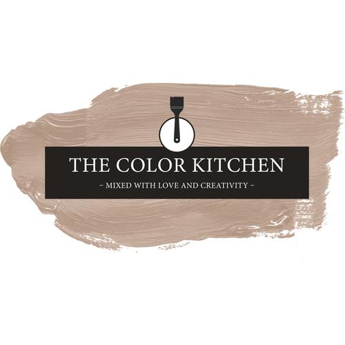 „A.S. CRÉATION Wand- und Deckenfarbe „“Seidenmatt Innenfarbe THE COLOR KITCHEN““ Farben für Wohnzimmer Schlafzimmer Flur Küche, versch. Brauntöne Gr. 2,5 l, braun (tck7001 icy chocolate) Wandfarbe bunt“