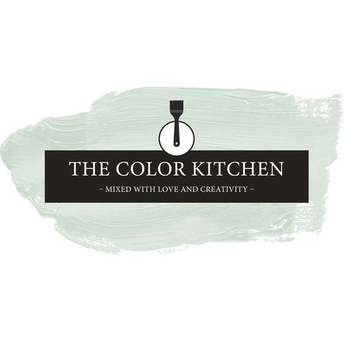 „A.S. CRÉATION Wand- und Deckenfarbe „“Seidenmatt Innenfarbe THE COLOR KITCHEN““ Farben für Wohnzimmer Schlafzimmer Flur Küche, versch. Grüntöne Gr. 2,5 l, grün (tck3000 perky peppermint) Wandfarbe bunt“