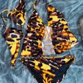 Victoria's Secret Swim | 3 Piece Victoria Secret Bikini And Tankini Swimsuit | Color: Brown/Orange | Size: M