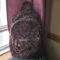 American Eagle Outfitters Accessories | American Eagle Backpack | Color: Brown/Gold | Size: Osg