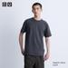 Men's U Crew Neck T-Shirt | Gray | 3XL | UNIQLO US