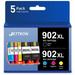 902XL Ink Cartridges for HP 902 902XL Ink Cartridge for HP OfficeJet Pro 6978 6968 6960 OfficeJet 6958 6950 6954 6956 (Black Cyan Magenta Yellow)