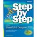 Pre-Owned Microsoft SharePoint Designer 2010: Step by Step (Paperback 9780735627338) by Penelope Coventry