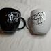 Disney Kitchen | Disney Mr/Mrs Wedding Coffee Mugs | Color: Black/White | Size: 12 Oz