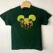 Disney Shirts | Disney Mickey Mouse Goofy Donald Sunset Silhouette Tshirt Green Mens Size L | Color: Green | Size: L