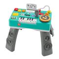 Fisher-Price Lernspaß DJ Spieltisch - musikalisches Lernspielzeug mit 3 Klavierspielmodi, Lichtern, Version: Niederländisch; Englisch; Französisch; Deutsch; Italienisch, HRB67