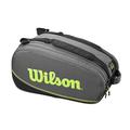 Wilson Padel-Tasche Tour Blade, Für bis zu 4 Schläger, Schwarz/Grün