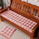 EN AyuL Thick 8cm Garden Bench Seat Cushion Pad 2/3 Seater,Rectangle Bench Cushion Cotton Bench Seat Pad for Patio Swing Indoor Outdoor (170 * 55cm,Pink)