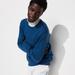 Men's Extra Fine Merino Crew Neck Long-Sleeve Sweater | Blue | XL | UNIQLO US