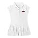 Girls Toddler Garb White Arkansas Razorbacks Caroline Cap Sleeve Polo Dress