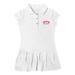 Girls Toddler Garb White Boston University Caroline Cap Sleeve Polo Dress