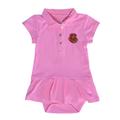 Girls Infant Garb Pink Cornell Big Red Caroline Cap Sleeve Polo Dress