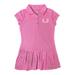 Girls Toddler Garb Pink Miami Hurricanes Caroline Cap Sleeve Polo Dress