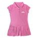 Girls Toddler Garb Pink Ole Miss Rebels Caroline Cap Sleeve Polo Dress