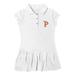 Girls Toddler Garb White Pepperdine Waves Caroline Cap Sleeve Polo Dress