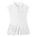 Girls Toddler Garb White Toledo Rockets Caroline Cap Sleeve Polo Dress