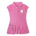 Girls Toddler Garb Pink NYU Violets Caroline Cap Sleeve Polo Dress