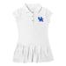 Girls Toddler Garb White Kentucky Wildcats Caroline Cap Sleeve Polo Dress