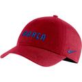 Men's Nike Crimson Barcelona Campus Performance Adjustable Hat