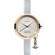 Vivienne Westwood Bow Rose Gold Blue Leather Strap Ladies’ Watch