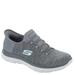 Skechers Sport Slip-Ins: Summits-Dazzling Haze - Womens 8 Grey Sneaker Medium