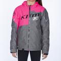 Klim Instinct Youth Snowmobile Jacket, grey-pink, Size XL