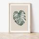 Monstera wall art Prints, boho home wall Decor, Botanical Wall Art Swiss Cheese Plant Print, A2 A3 A4 A5 print For Home, Gallery wall art