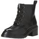 Amazon Essentials Damen Moc-Toe-Stiefel, Schwarz, 42 EU Weit