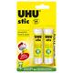 UHU 64197 Stic 8.2 g Pack of 2 Glue Sticks