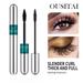 OUSITAI 2 in 1 Washable Mascara Makeup 4D Silk Fiber Lash Mascara 0.32 fl. oz. Professional Makeup Boudoir Mascara Collection.Liquid Lash Extenders Mascara.