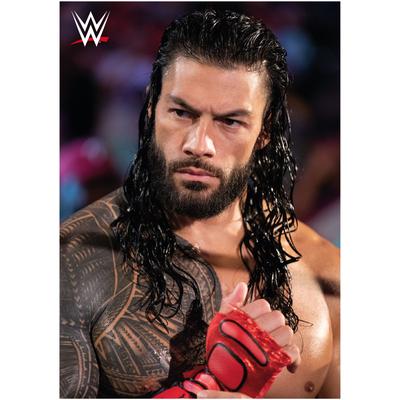 WWE Roman Reigns in Ring Poster- Ungerahmt A3 Image