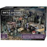 Battle Systems Sci-fi Terrain Trader Encampment Core Set - 28-35mm RPG / Wargames / 40k Necromunda Card Scenery