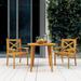 vidaXL 3/5/7/9 Piece Patio Dining Set Solid Wood Acacia