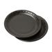 Novica Handmade Tradition In Black Ceramic Dinner Plates (Pair)