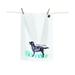 Doggie Paddle Lab Dishtowel