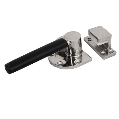 Oven Door 304 Stainless Steel Right Handed Release Pull Handle Latch Lock - Silver Tone, Black