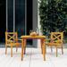 vidaXL Patio Table Solid Wood Acacia